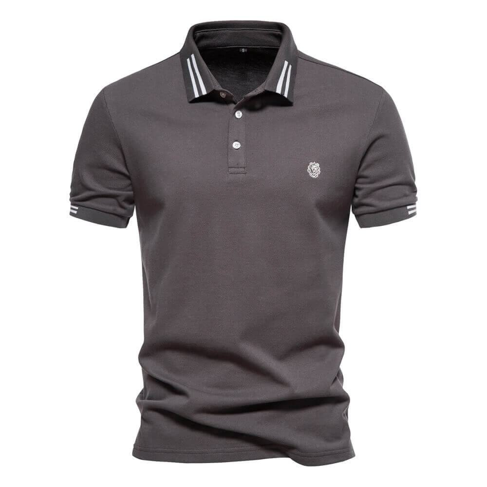 Camisa Polo 100% Algodão - Classic Lion