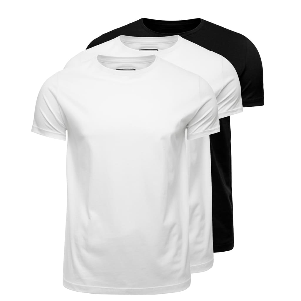 Kit 3 Camisetas Pima Premium