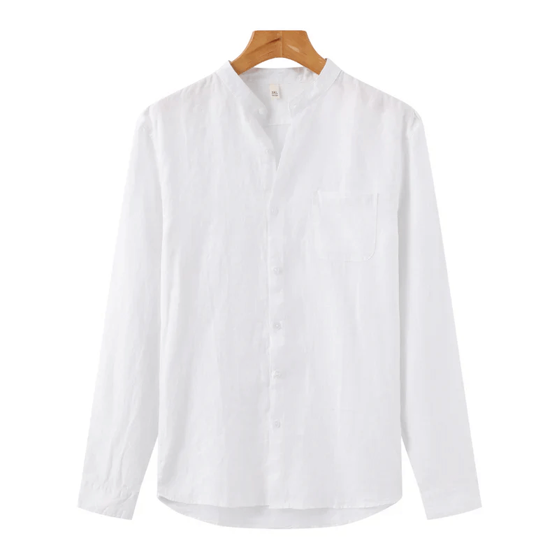 Camisa de Linho Manga Longa Old Money - Greece