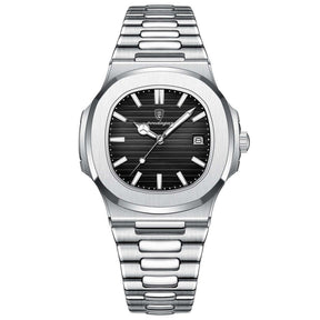 Relógio Masculino Poedagar Nautilus 40 mm | Caixa + Ajustador de Pulseira