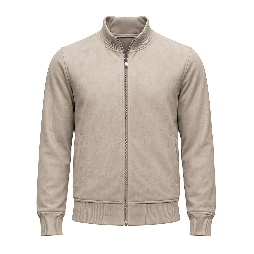Jaqueta Suede Gola Alta – Grant