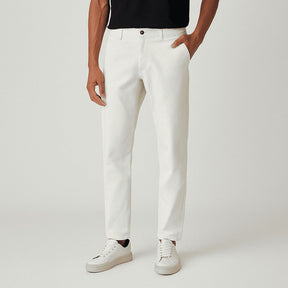 Calça Sarja com Corte Chino - Santorini