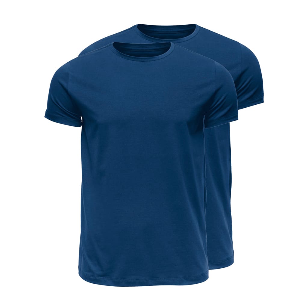 Kit 2 Camisetas Algodão Egípcio