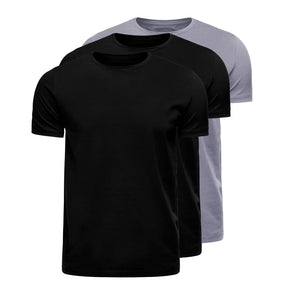Kit 3 Camisetas Pima Premium